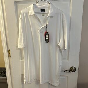 Greg Norman White Polo Shirt